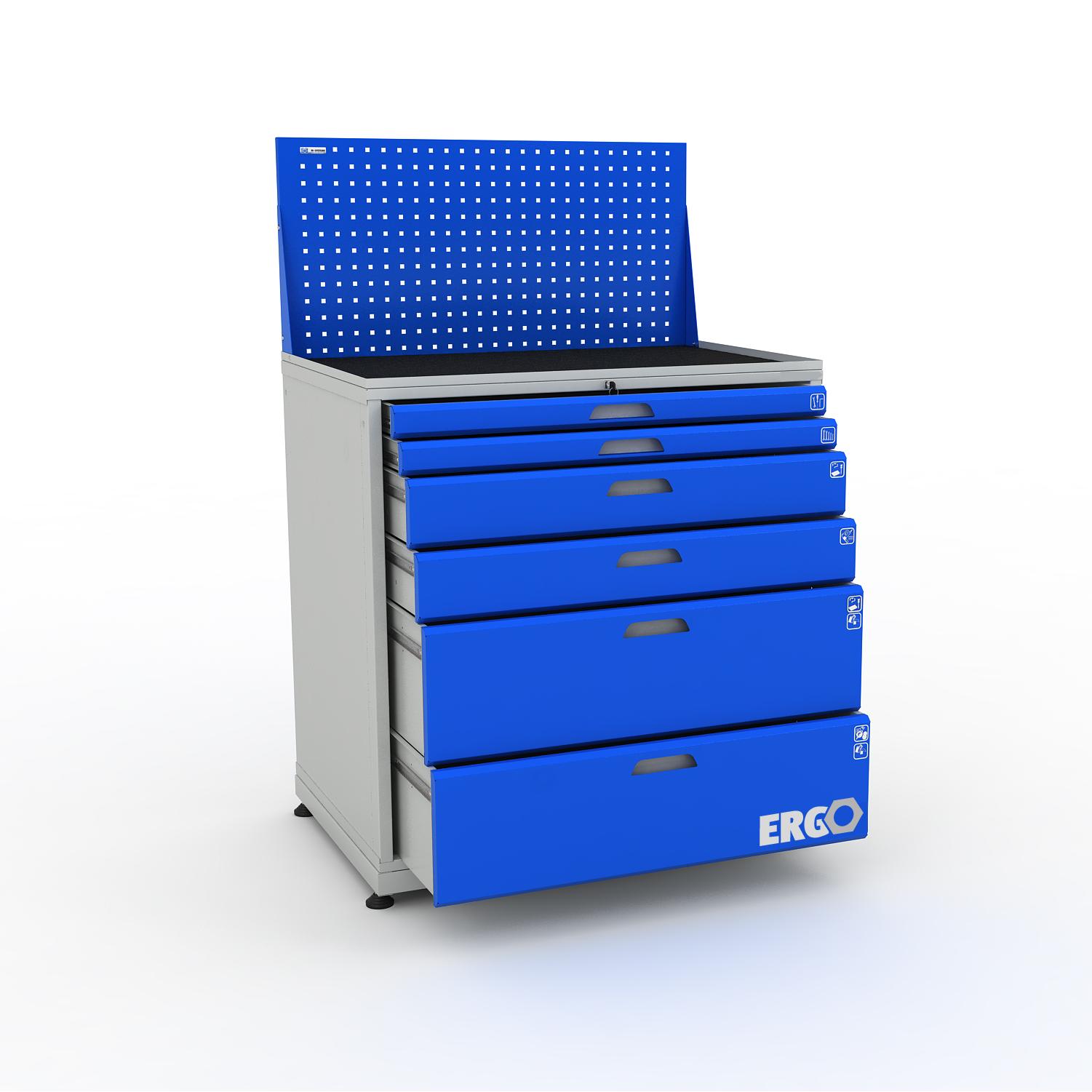 ER-00022467 Тумба инструментальная ERGO XL 06.4