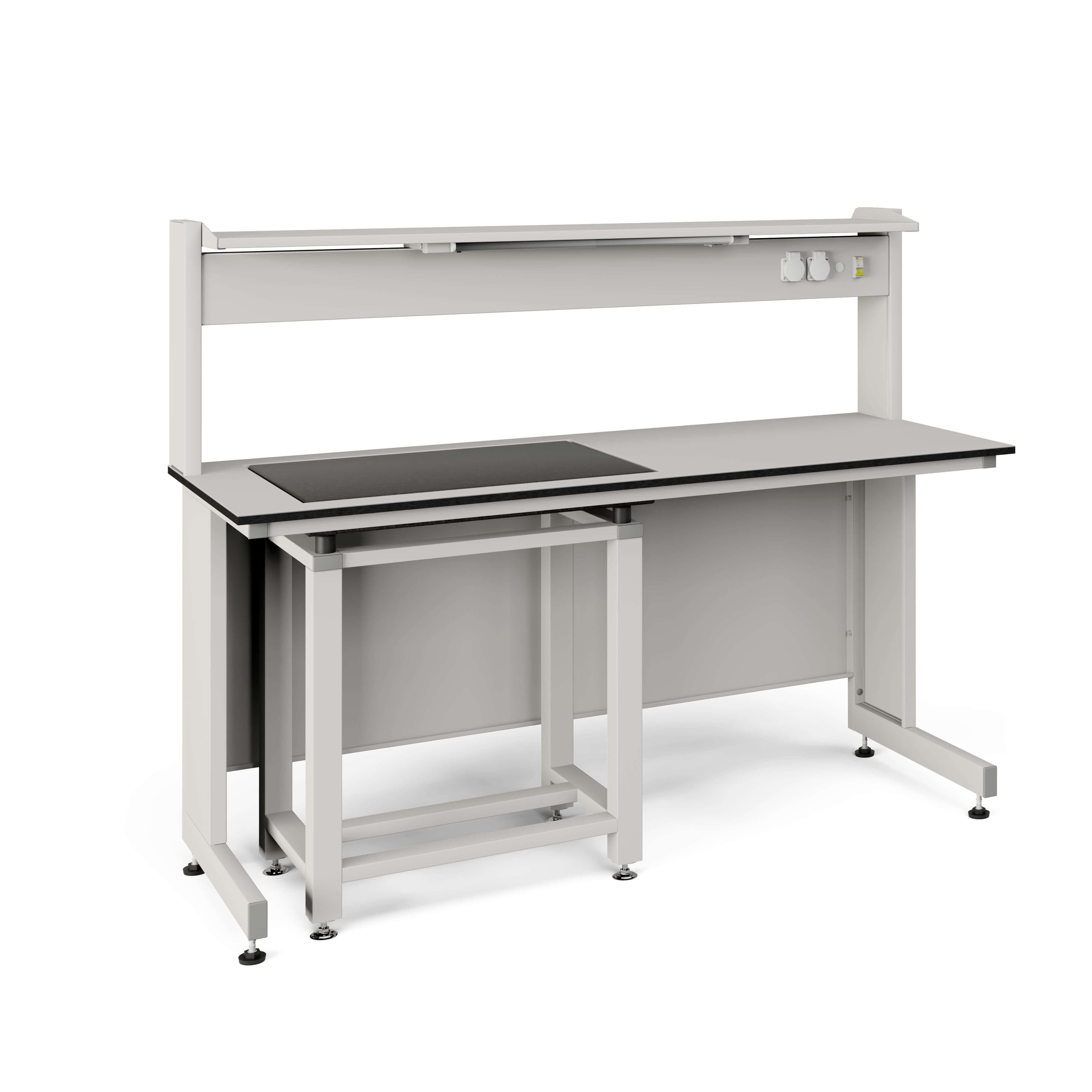 Стол весовой с приставкой ЭКРОС 1500х800х750 мм