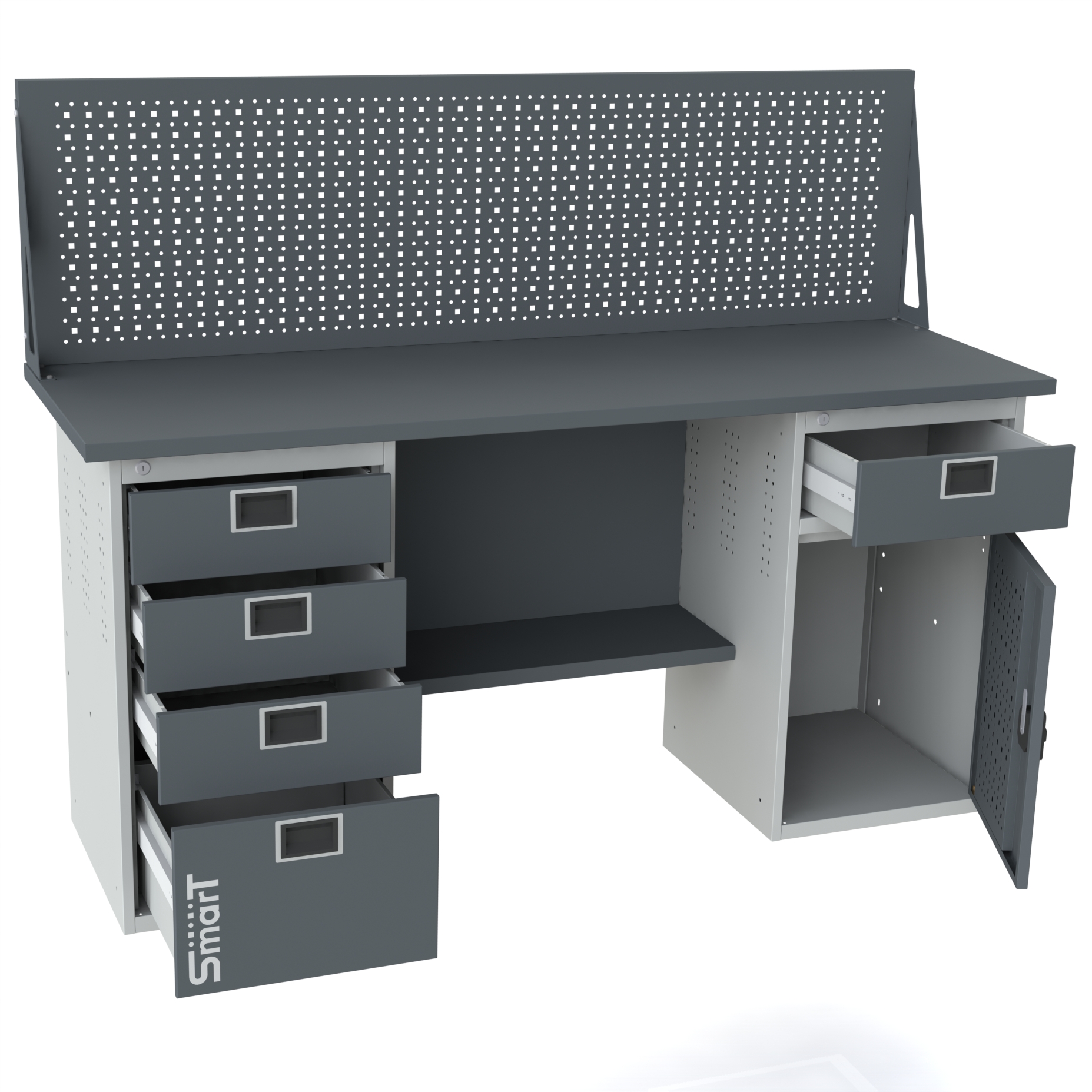 Верстак SMART 1760.4.S2.1-1.d