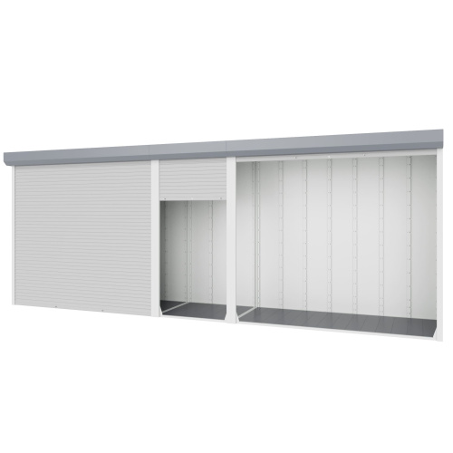 Шкаф роллетный RCAB STG 1500х5550х600 (три рольставни шириной 1850мм)