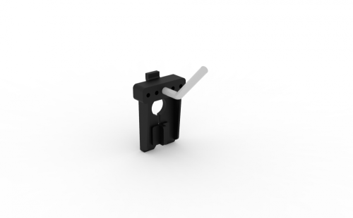 Крючок наклонный 50 мм