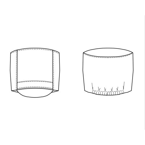 Колпак с козырьком Б-140