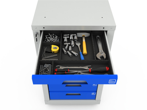 Тумба для инструментов мобильная WOKER PRO 02 M